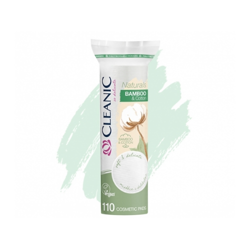 Cleanic Naturals Bamboo & Cotton Pads 110 pc.
