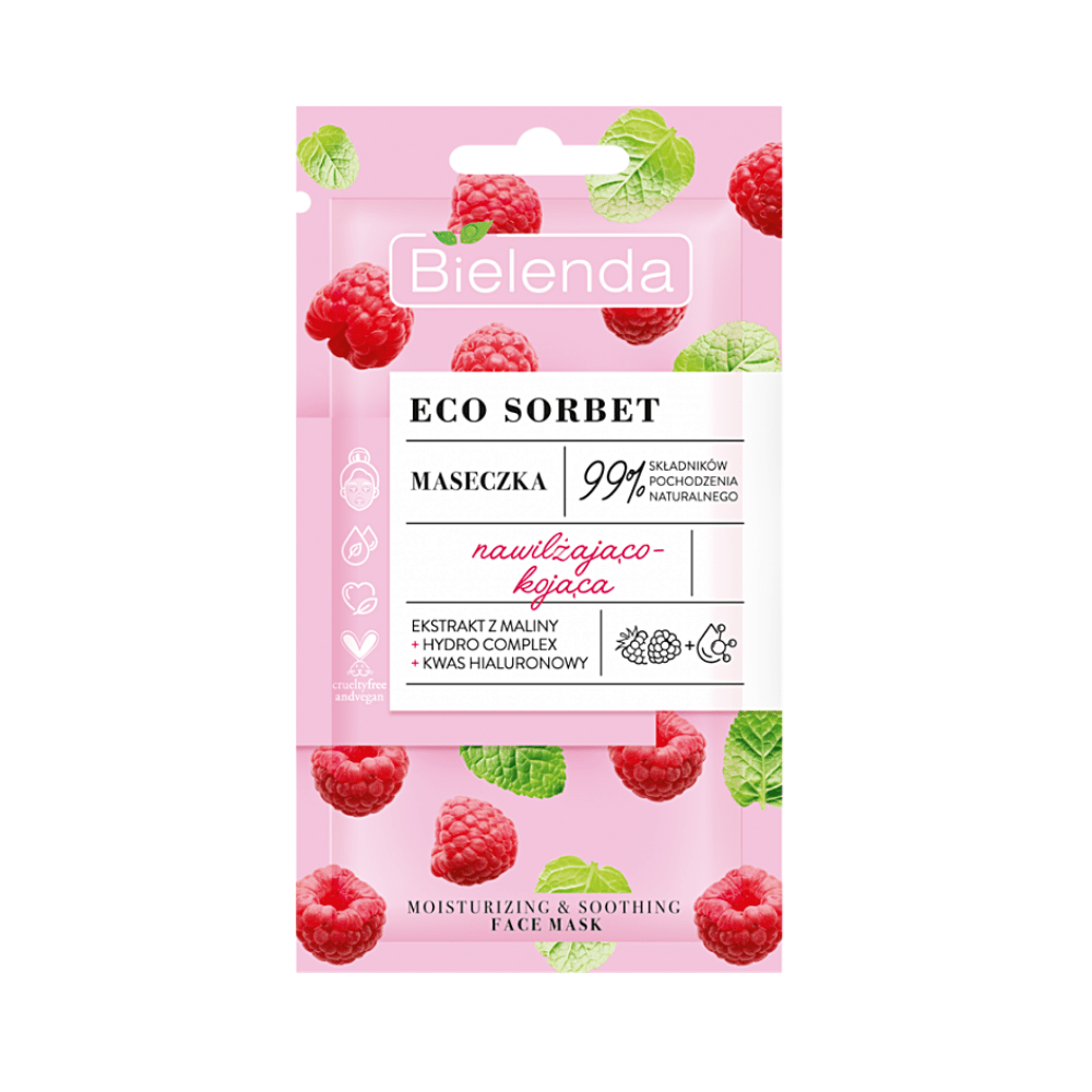 Bielenda Eco Sorbet Raspberry Mask 8g
