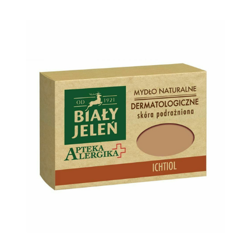 Bialy Jelen Ichthyol Soap for Irritated Skin 125g