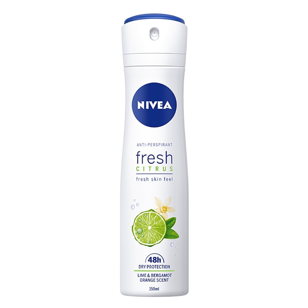 Nivea Fresh Citrus Antiperspirant Spray 150ml