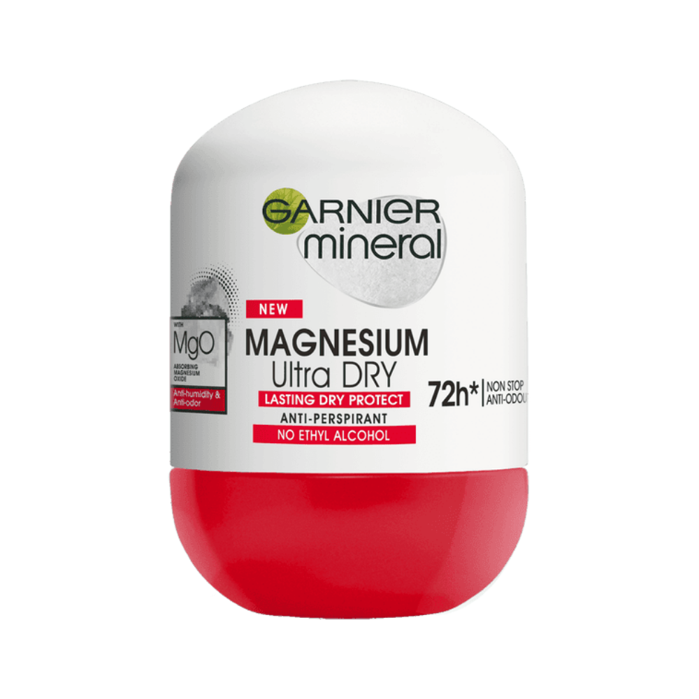 Garnier Mineral Magnesium Ultra Dry Roll-On Anti-Perspirant 50ml