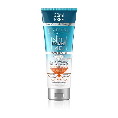 Eveline Cosmetics, Slim Extreme 4D, Anti-Cellulite Peeling Mask 250ml