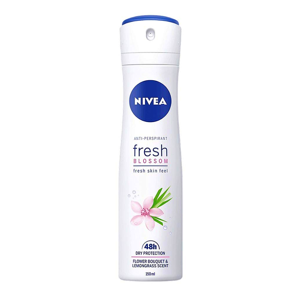 Nivea Fresh Blossom Antiperspirant Spray 150ml
