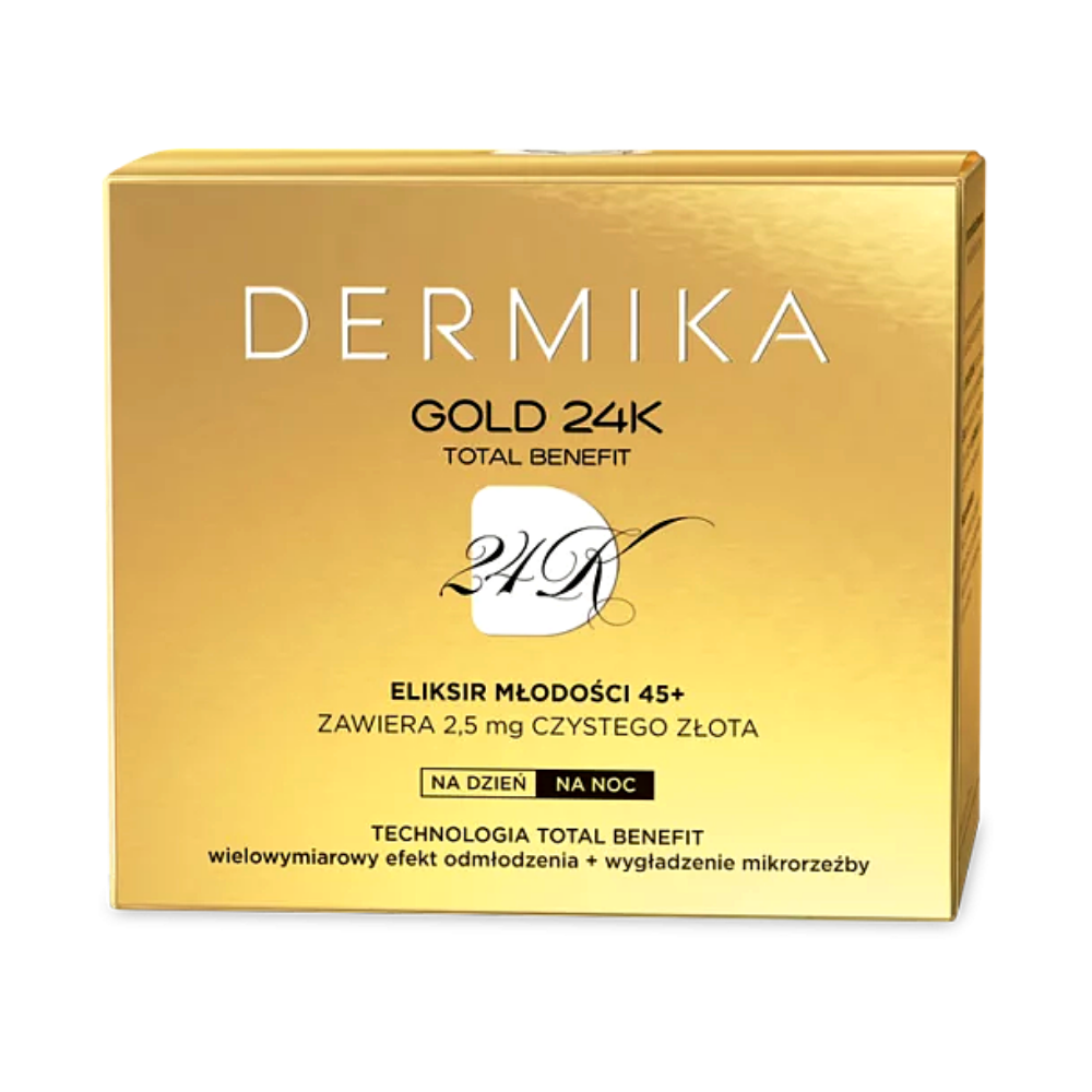 Dermika Gold 24K Youth Elixir for Day & Night 45+ 50ml