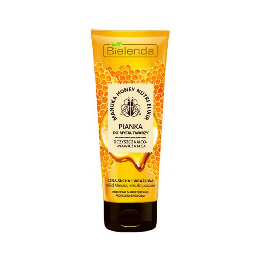 Bielenda Manuka Honey Elixir Cleansing Foam 175g/6.2oz.