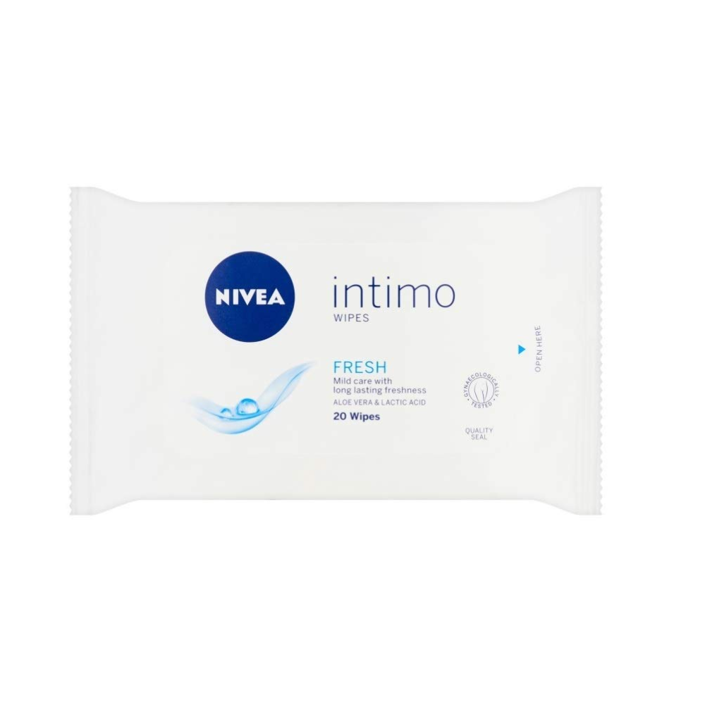 Nivea Intimo Wipes (Fresh) 20 Count