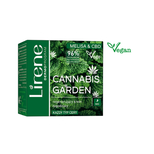 Lirene Cannabis Garden Regenerating Night Cream 50ml/1.7 fl.oz