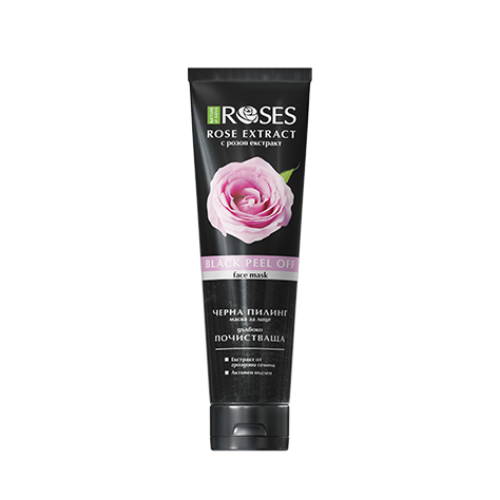Agiva Black Peel-Off Face Mask with Rose Extract 150ml
