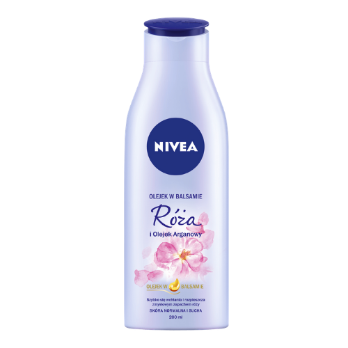 Nivea Body Lotion with Balsam Rose and Argan Oil 200ml