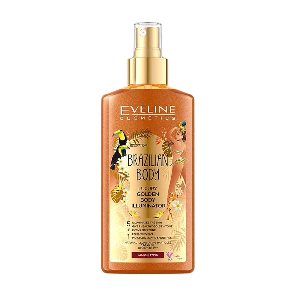 Eveline Brazilian Body Luxury Golden Body Illuminator 150ml