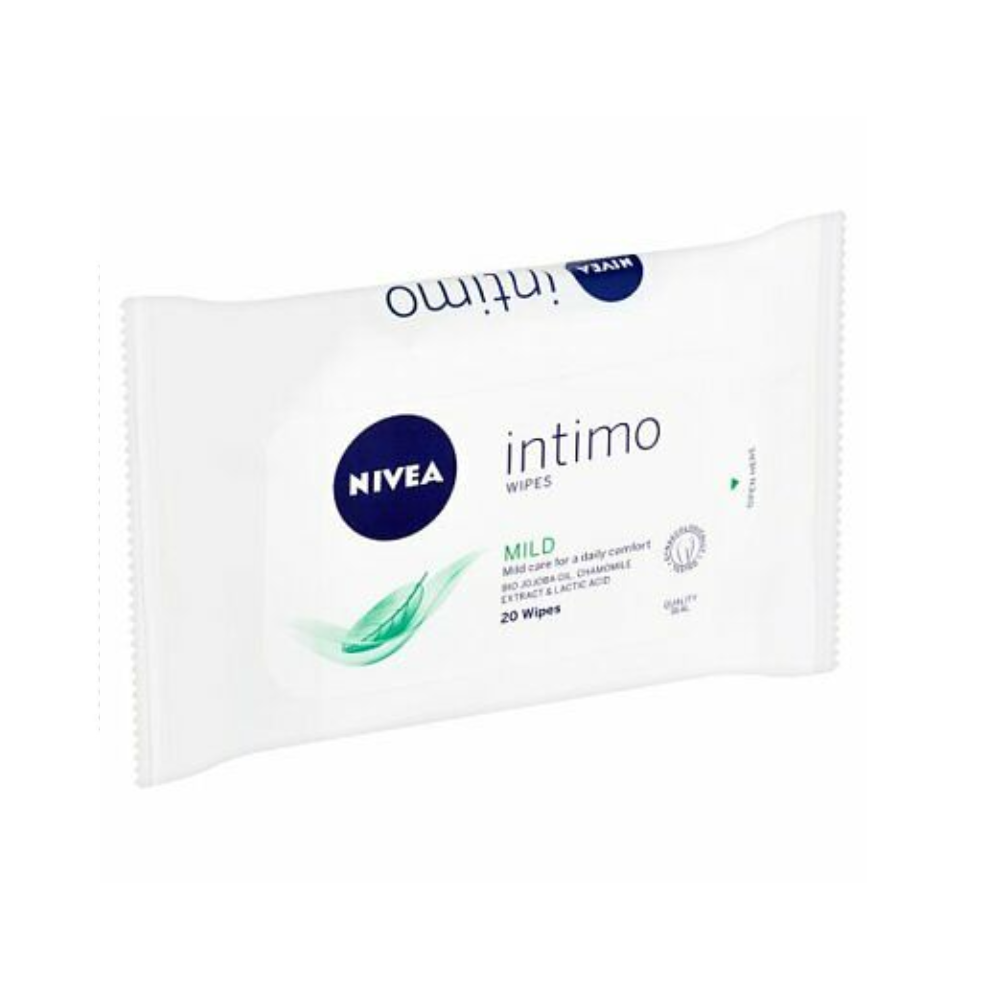 Nivea Intimo Wipes (Mild) 20 Count