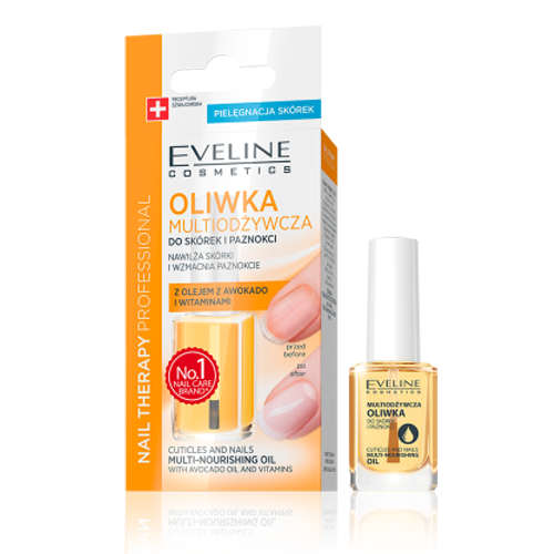 Eveline Cuticles and Nails Multi-Nourishing Oil 12ml