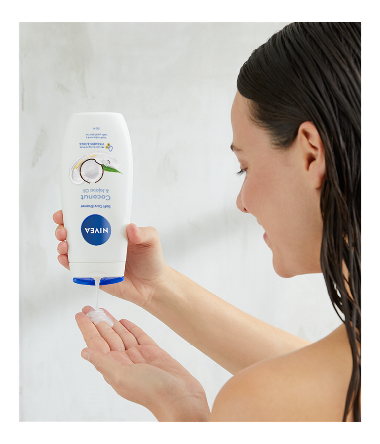 Nivea Coconut & Jojoba Oil Shower Cream 250ml - Image 3