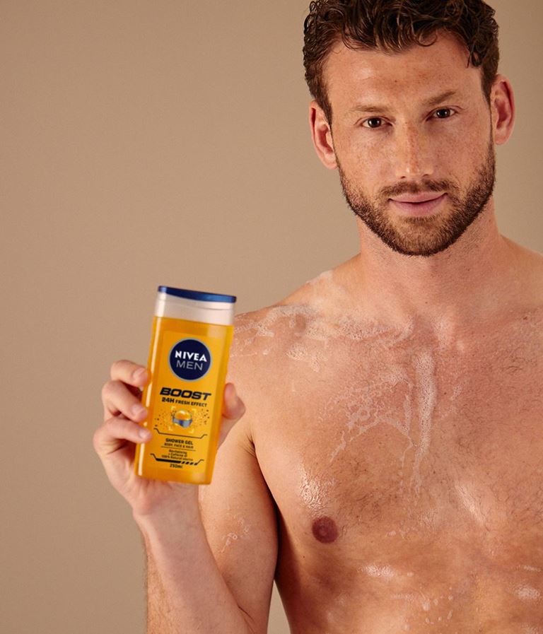 Nivea Men Boost Shower Gel 250ml - Image 4