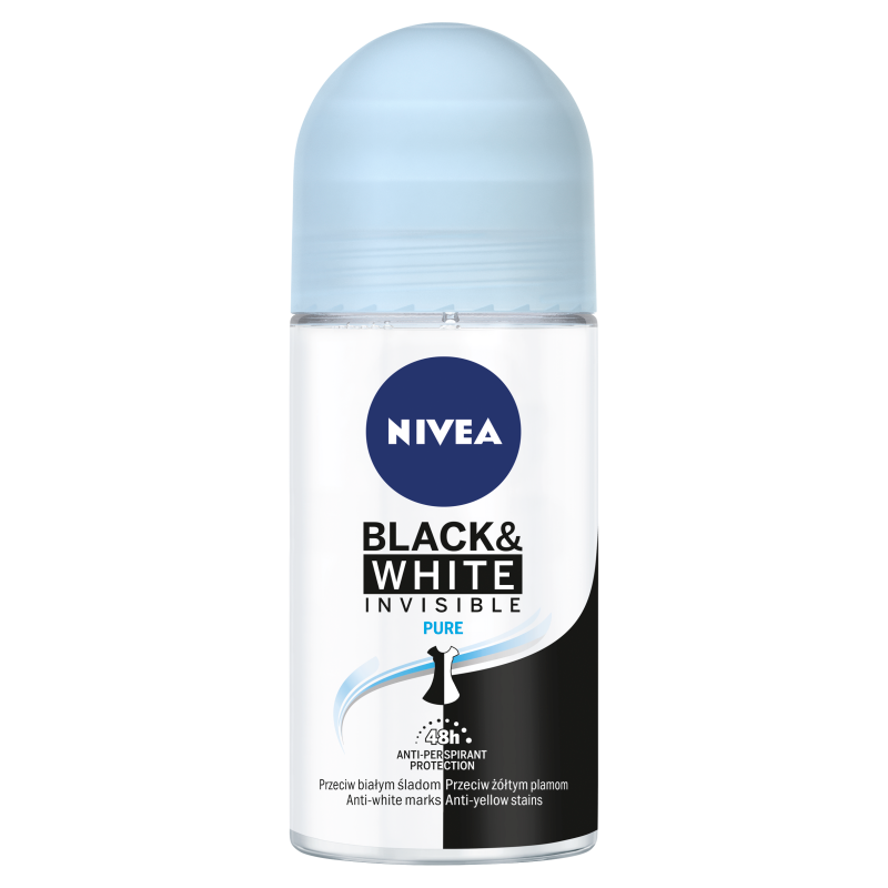Nivea Black & White Invisible Pure Anti-Perspirant 50ml