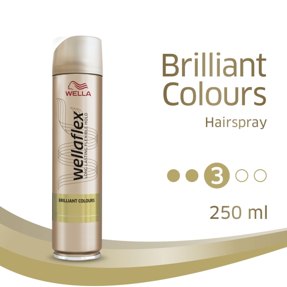 Wellaflex Brilliant Colors Hair Spray 250ml - Image 10