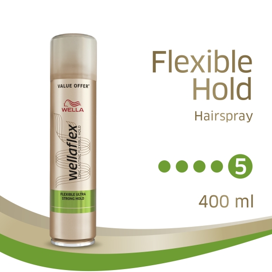 Wellaflex Flexible Ultra Strong Hold Hair Spray 250ml - Image 10