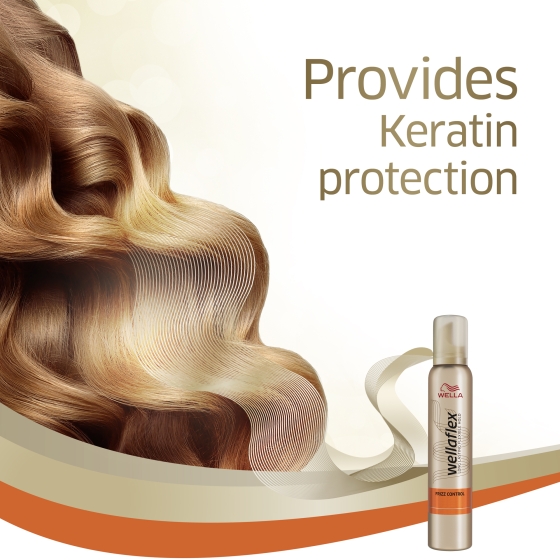 Wellaflex Frizz Control Mousse 200ml - Image 4