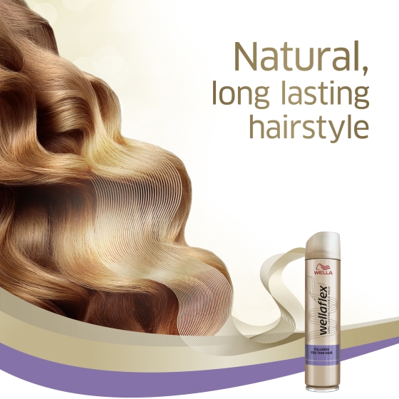 Wellaflex Fullness for Thin Hair Spray 250ml - Image 8