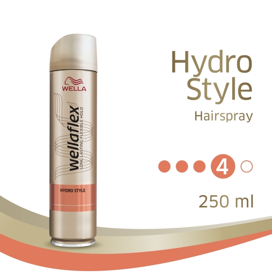 Wellaflex Hydro Style Hair Spray 250ml - Image 10
