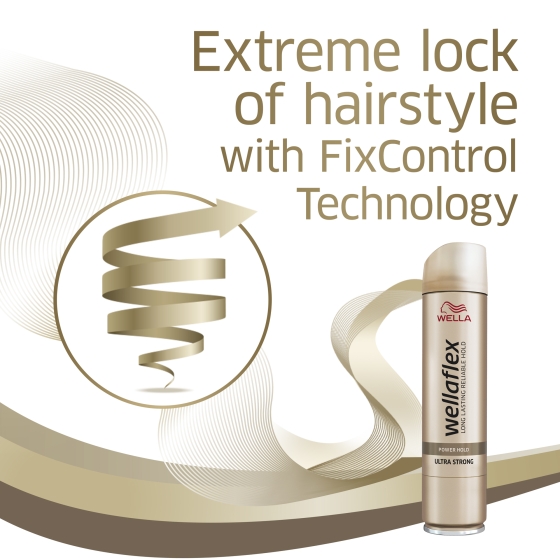 Wellaflex Power Hold Hair Spray 250ml - Image 8