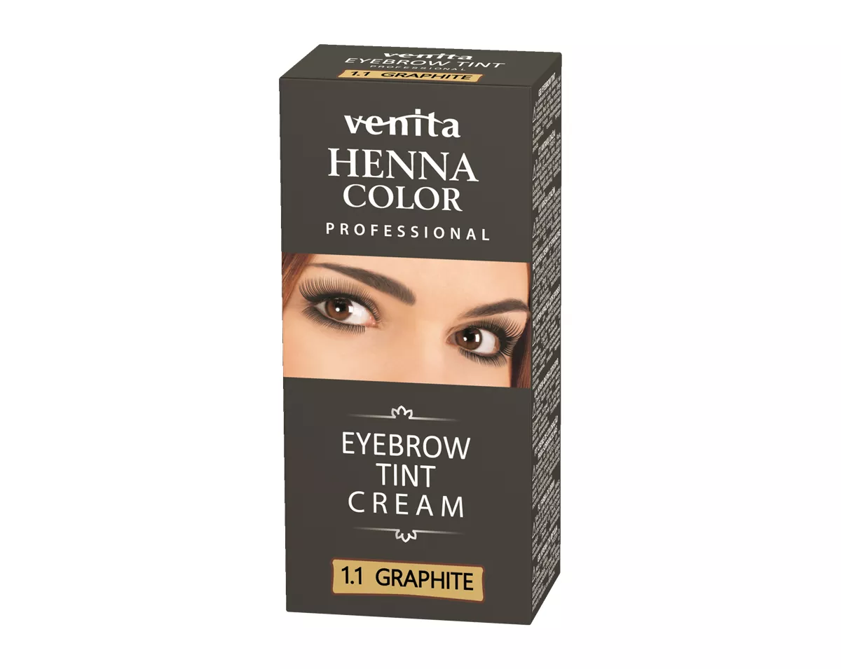 Henna Color Eyebrow Tint Cream (Graphite) 15g