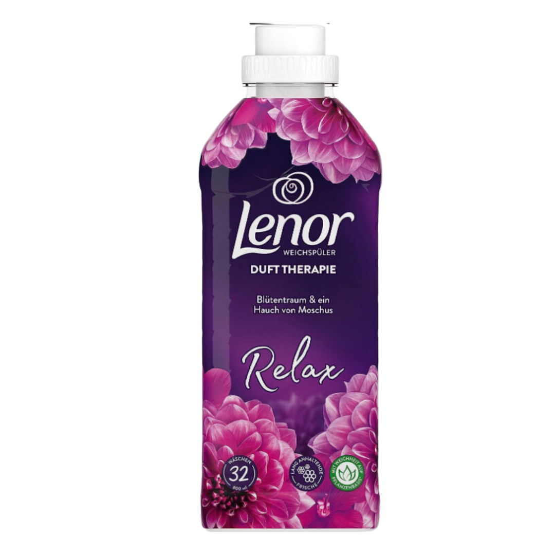 Lenor Relax Fragrance Therapy Blossom Dream & a Touch of Musk Fabric Softener 800ml