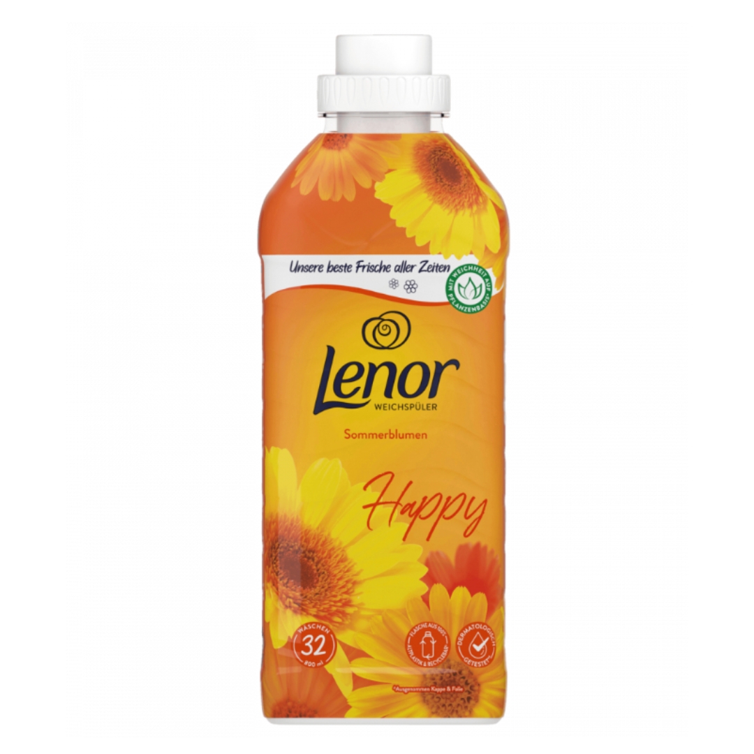 Lenor Fabric Softener Summer Flowers 32 Washes 800ml/27 fl oz