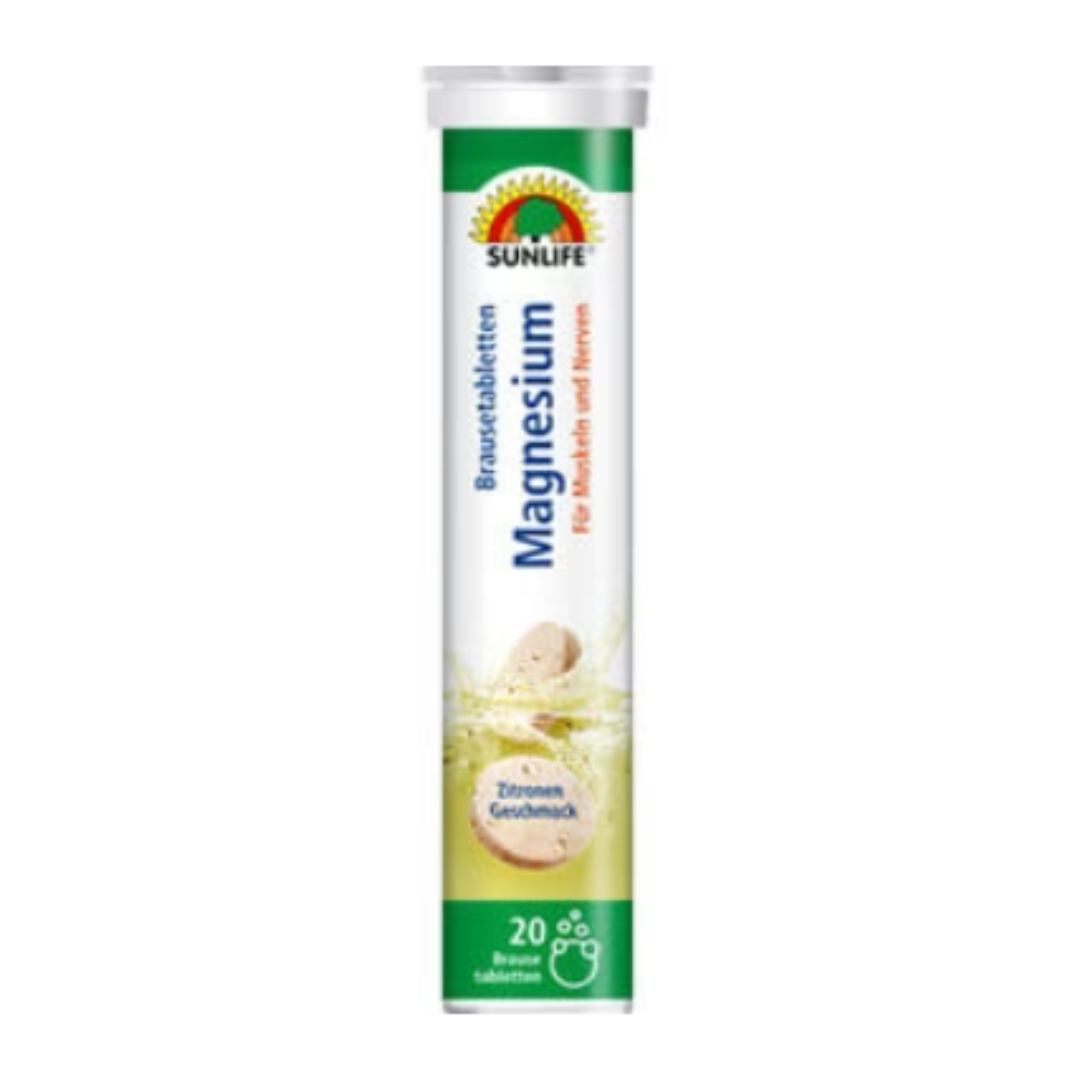 Sunlife Magnesium 20 Effervescent Tabs