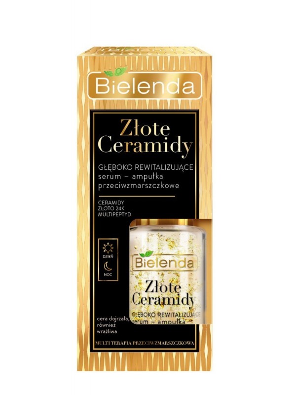 Bielenda ZŁOTE CERAMIDY Anti-wrinkle and deeply revitalizing face Serum 15 G