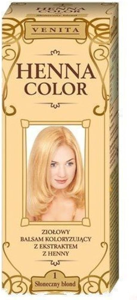 Venita henna color 1 sunny blond 75ml