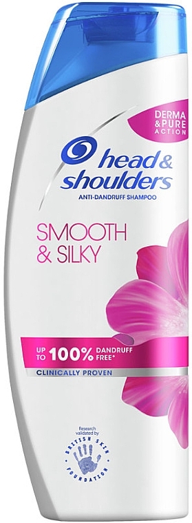 Head & Shoulders Smooth & Silky 400ml derma pure