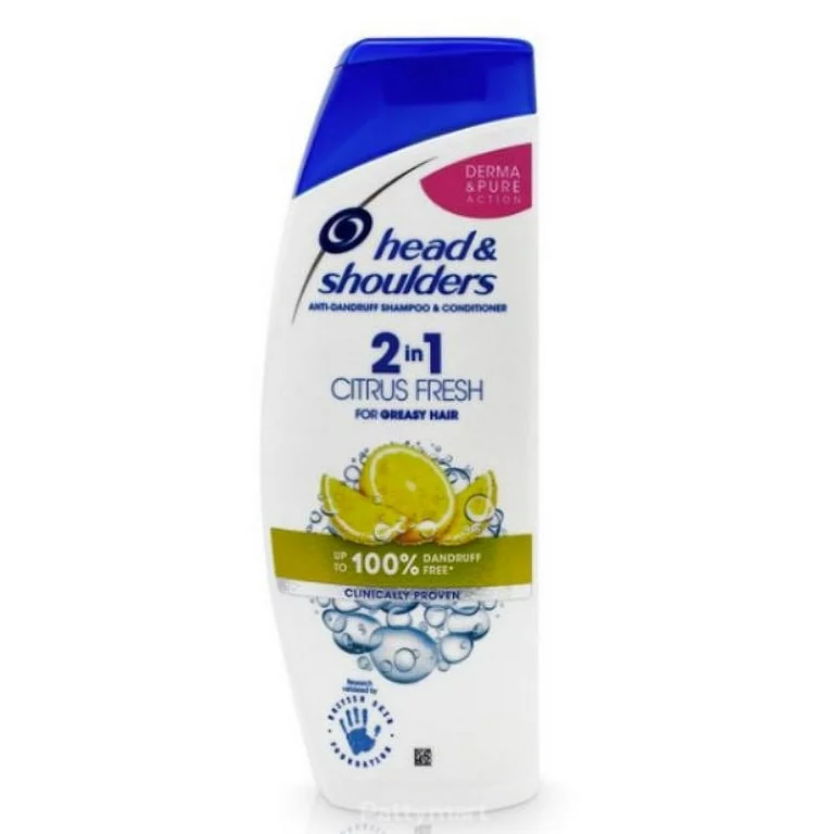 Head & Shoulders 2 in 1 Citrus Fresh Shampoo Conditioner 450ml