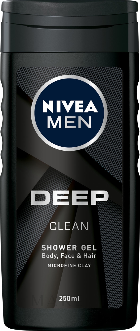 Nivea Men Deep Clean shower gel 250ml