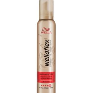 Wellaflex Heat Protection Ultra Strong Hair Mousse 200ml