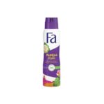 Fa Ipanema Nights Deodorant Spray 48h in purple and white packaging with tropical design.