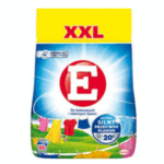 E XXL laundry detergent for colored and dark fabrics, 60 washes.