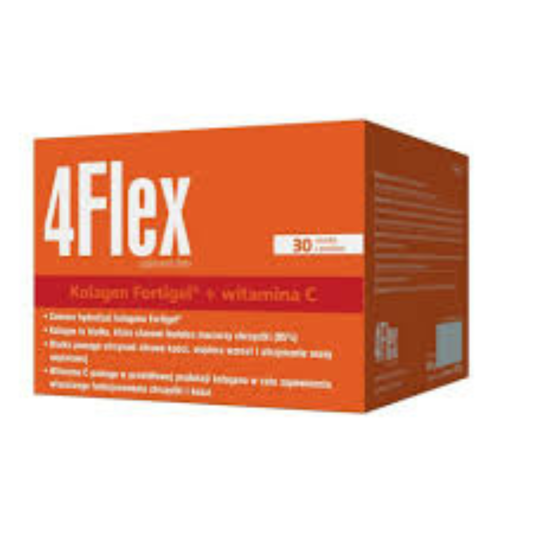 4Flex Collagen Fortigel + Vitamin C – 30 Sachets