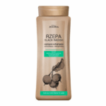 200ml bottle of Joanna Black Radish Strengthening Shampoo for oily and thinning hair.