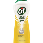 Cif Max Power cream cleaner Citrus Harmony bottle with bleach effect for multi surface cleaning