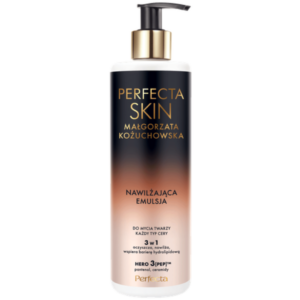 Perfecta Skin, Perfecta Cleansing Emulsion, Moisturizing Cleanser, Facial Cleansing Emulsion, Face Wash, 3 in 1 Cleanser, Hydrating Cleanser, Ceramides, Panthenol, HERO 3 PEP, Facial Cleanser, Daily Face Wash, Gentle Cleanser, Skin Barrier Support, Face Care Product, Beauty Care, Facial Cleansing, Moisturizing Face Wash, All Skin Types, Skincare Routine, Refreshing Cleanser, Perfecta Cosmetics, Hydrating Skincare, Facial Care, Pump Bottle Cleanser, Makeup Removal, Cleansing Emulsion, Skin Comfort Cleanser