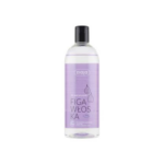 Ziaja Purple Fig Shower Gel in a clear bottle with a black flip-top cap and purple label.