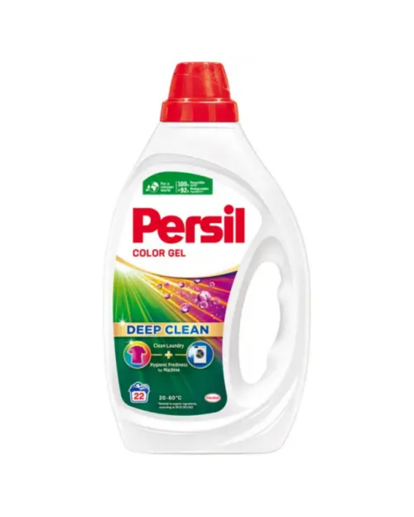 Persil Color Gel Deep Clean liquid laundry detergent for coloured clothes, 22 washes.