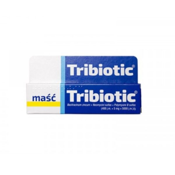 A single-use foil packet of Tribiotic® Triple Antibiotic Ointment